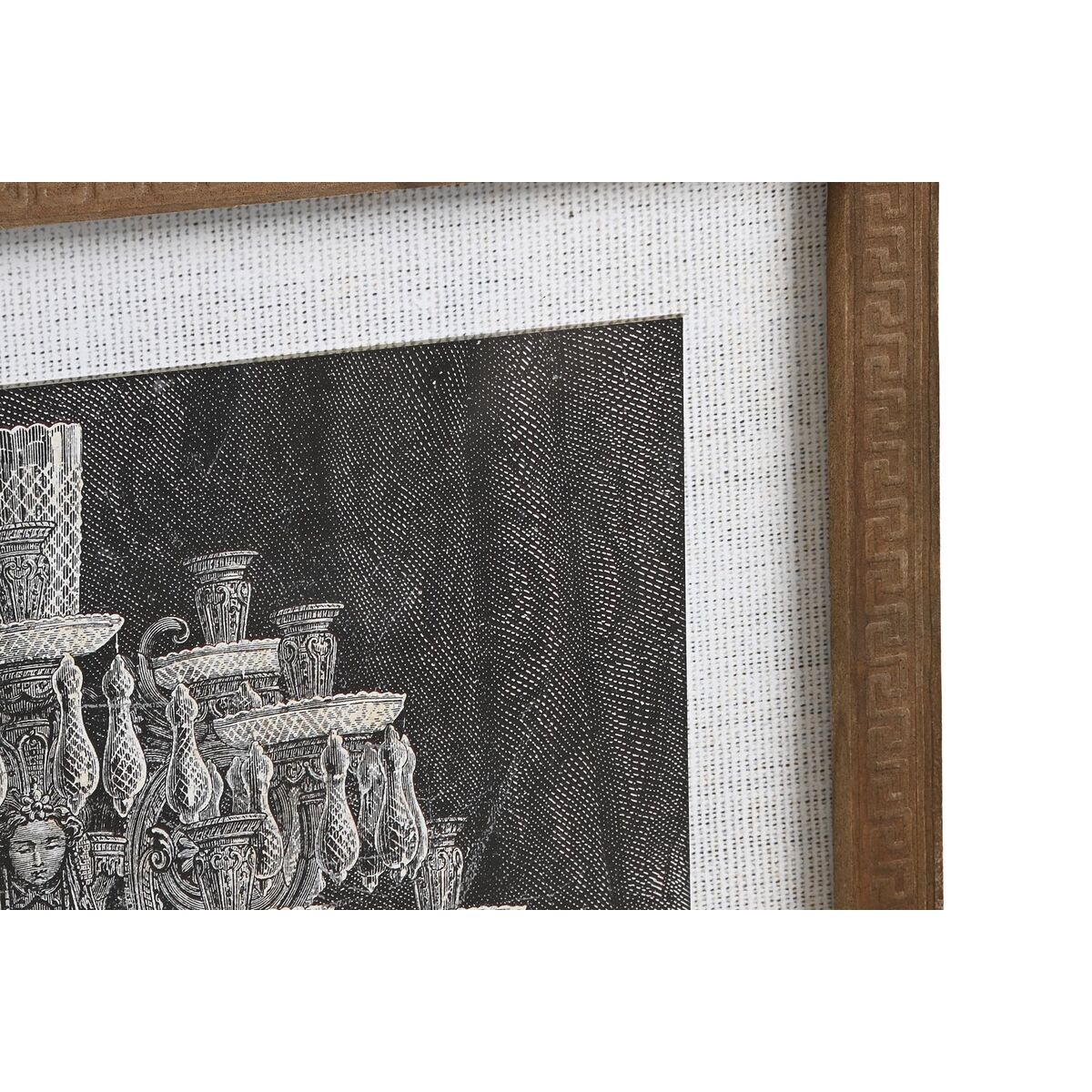 Tablou DKD Home Decor Geam Brad 50 x 2 x 70 cm